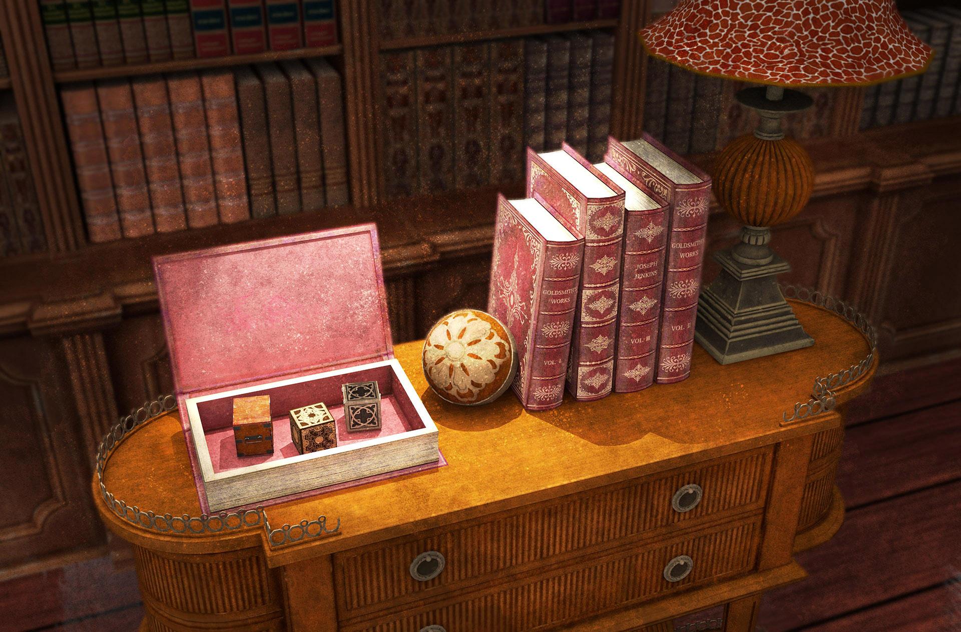 フェイクブックボックス | Wine red Ⅰ- A型箱