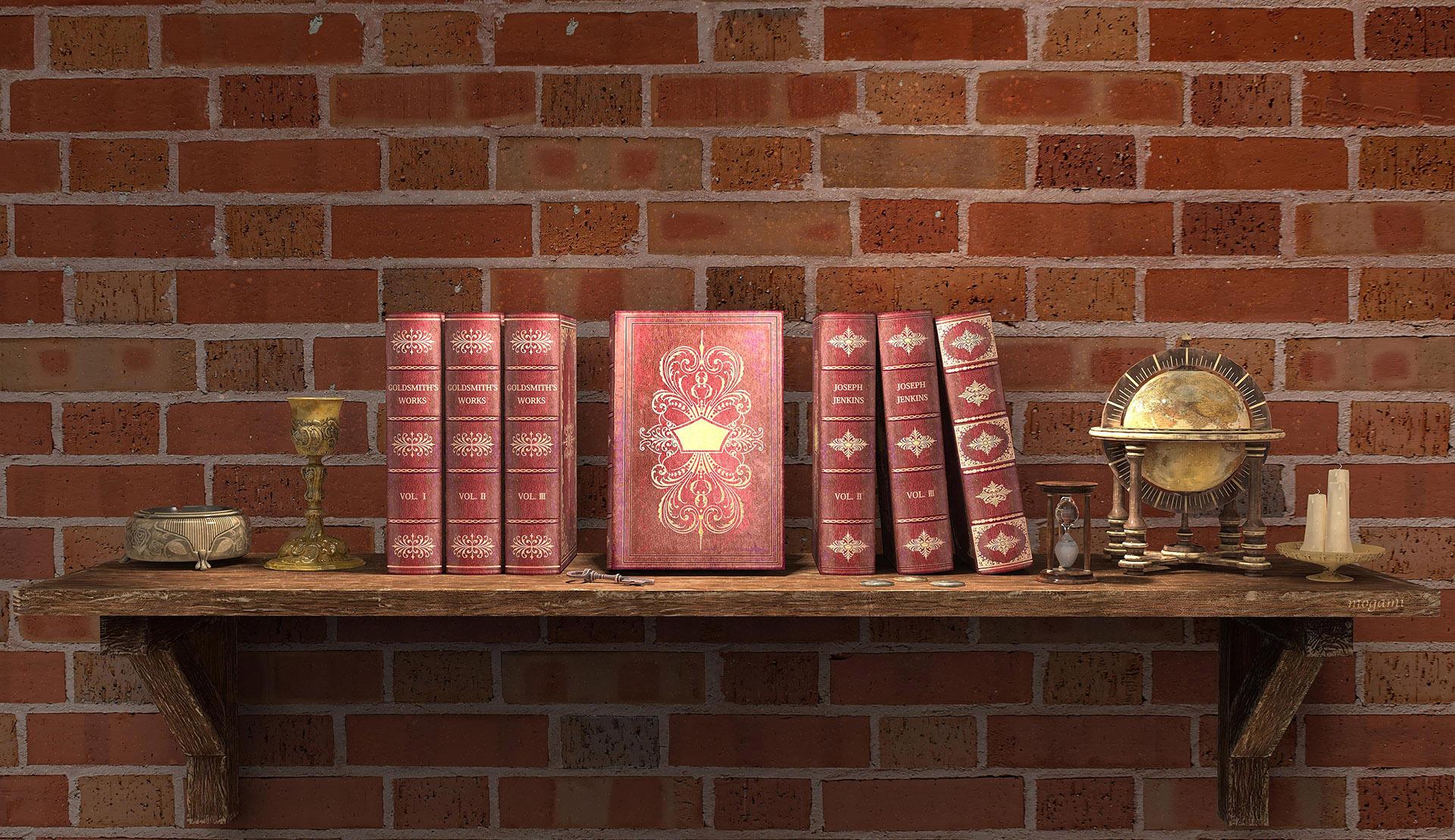 フェイクブックボックス | Wine red Ⅰ- A型箱