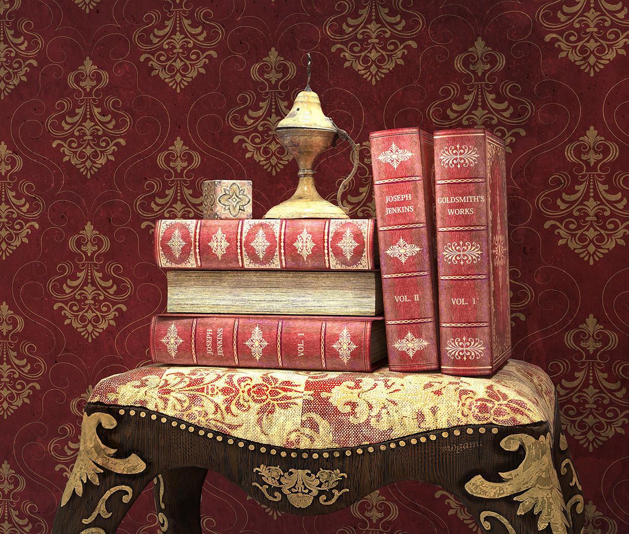 フェイクブックボックス | Wine red Ⅰ- A型箱